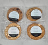 Wedding favor, individually wrapped, homemade cookies (chocolate chunk, oatmeal raisin, caramel sugar & white chocolate macadamia)