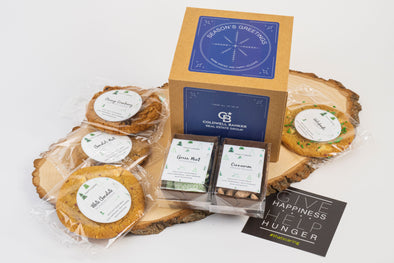 Tree-mendous Sweet Cube Gift Box: Cookies, Mints & Nuts | 2023 CBREG Edition