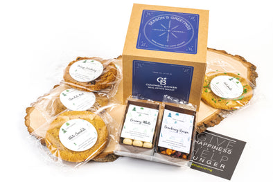 Tree-mendous Sweet Cube Gift Box: Cookies, Cranberries & Balls | 2023 CBREG Edition