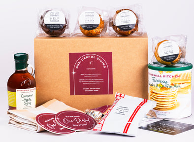 Golden Holiday Brunch Gift Box