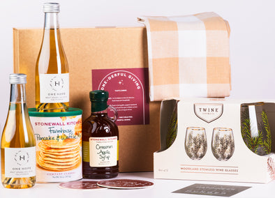 Impactful Sparkling Brunch w/ Glasses Gift Box