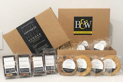 B & W | Homemade Cookies, Muffins & Snacks Gift Box