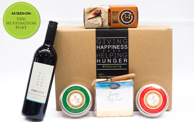 Cheese, Crackers & ONEHOPE Wine Gift Box | That's Caring Gifts 