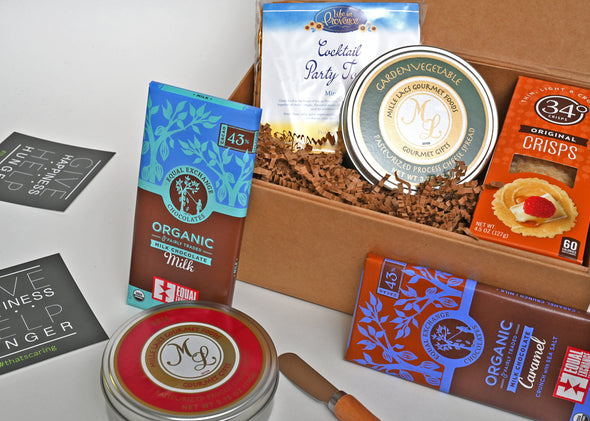 Cheese, Crackers & Chocolate Gift Box | That's Caring Gifts