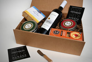 Cheese, Crackers & ONEHOPE Wine Gift Box