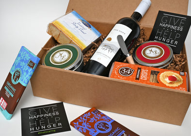 That's Caring | Cheese, Crackers, Chocolate and Wine Gift Box