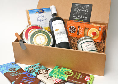 Cheese, Crackers, Chocolate and ONEHOPE Wine Ambience Gift Box | That's Caring
